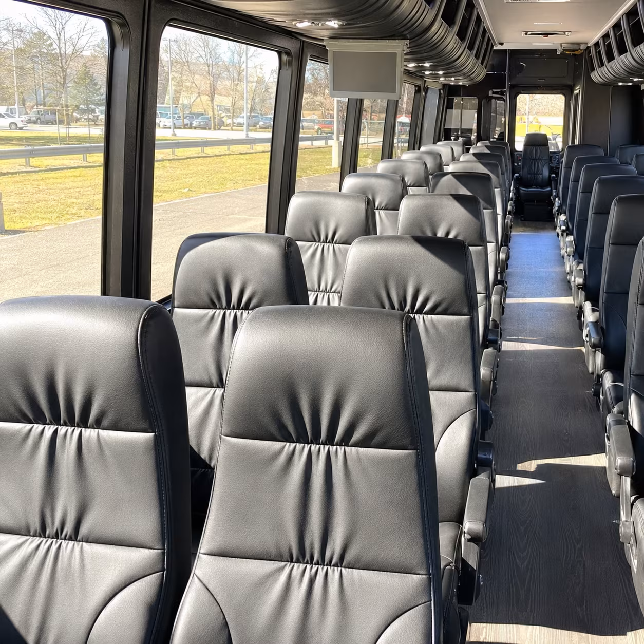 missoula 25 passenger minibus interior