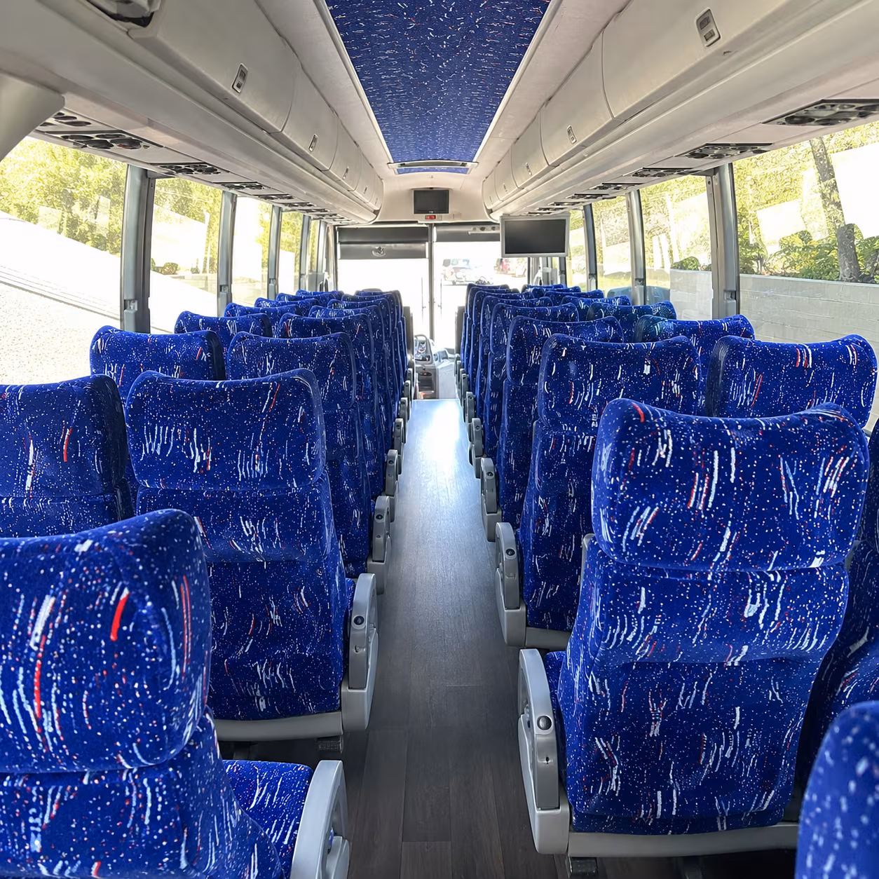 missoula 50 passenger charter bus interior