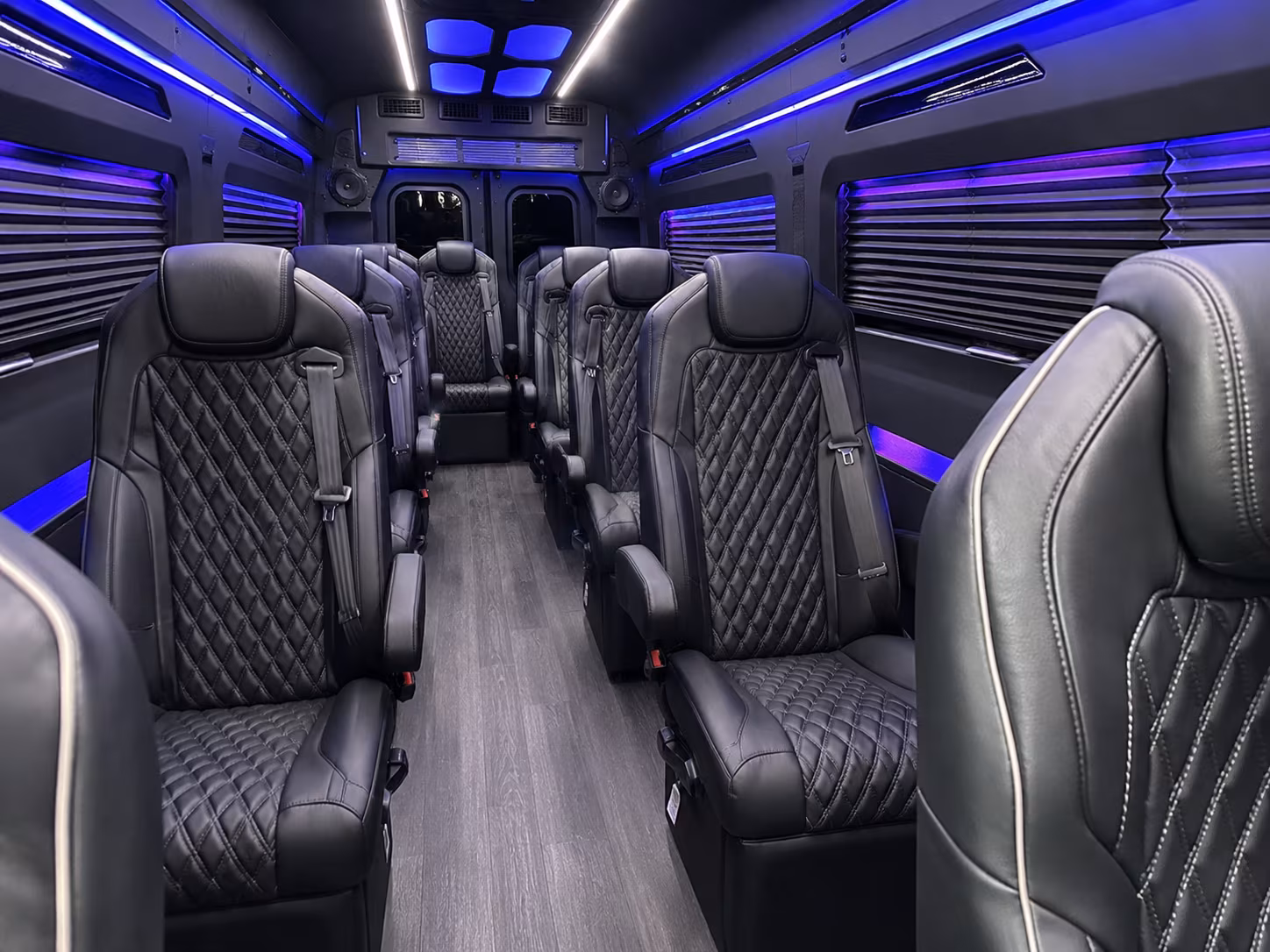 missoula sprinter van with driver inside