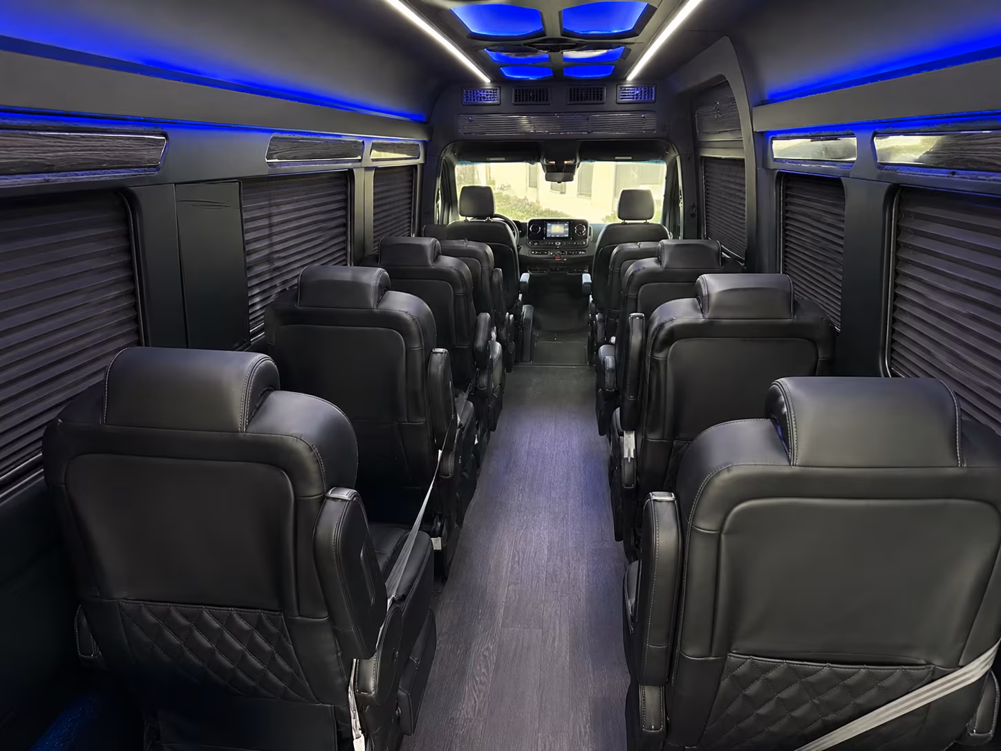missoula sprinter van with driver interior